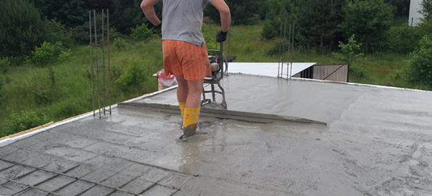 Concrete pump Whaley Bridge